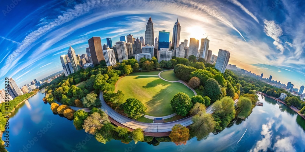 Commercial drone video production in Atlanta, GA — aerial cinematography